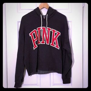 PINK Victoria’s Secret Dark Gray Pullover Hoodie
